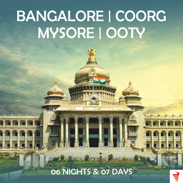 BANGALORE-COORG-MYSORE-OOTY FOR 06 NIGHTS & 07 DAYS