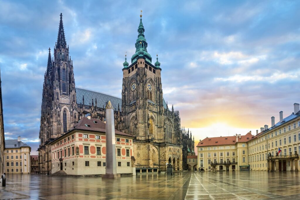St. Vitus Cathedral in Prague, Czechia